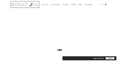 Desktop Screenshot of otticarosati.com